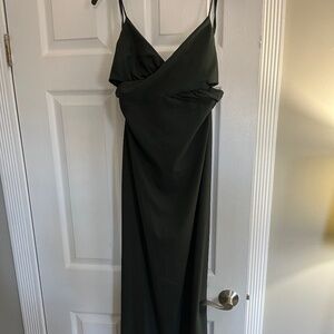 BHLDN Fleur Crepe Evening Dress